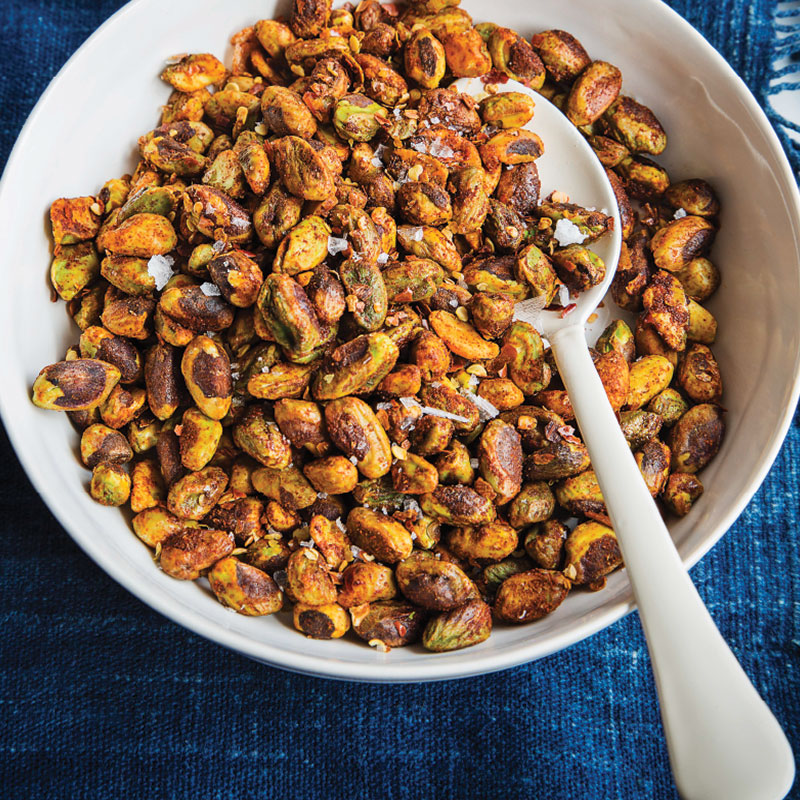 Holiday Recipes - Spiced Pistachios